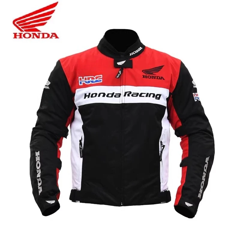 

2025 Original Honda Motorcycle Jacket Men Windproof Racing Suit Waterproof Jackets Wear-resistant Body Armor Moto Clothing