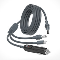 For Starlink Mini 3in1 DC To TypeC/DC/car Charging Power Cable IP65 Waterproof 3in1 To Typec  2464-20AWG Cable For Starlink Mini