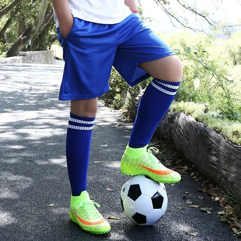 Short de Sport pour hommes, entraînement de Football, décontracté, Kits pour enfants, uniforme de Football, course à pied, basket-ball, couleur unie, court de plage ample
