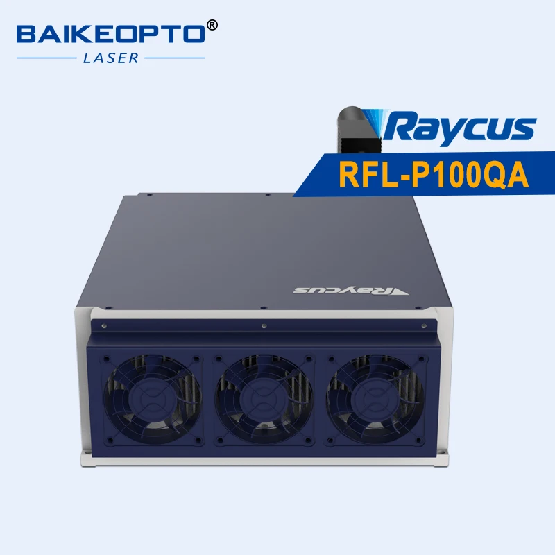Draagbare Raycus RFL-P100QA 100W Q-switched pulsevezellaser