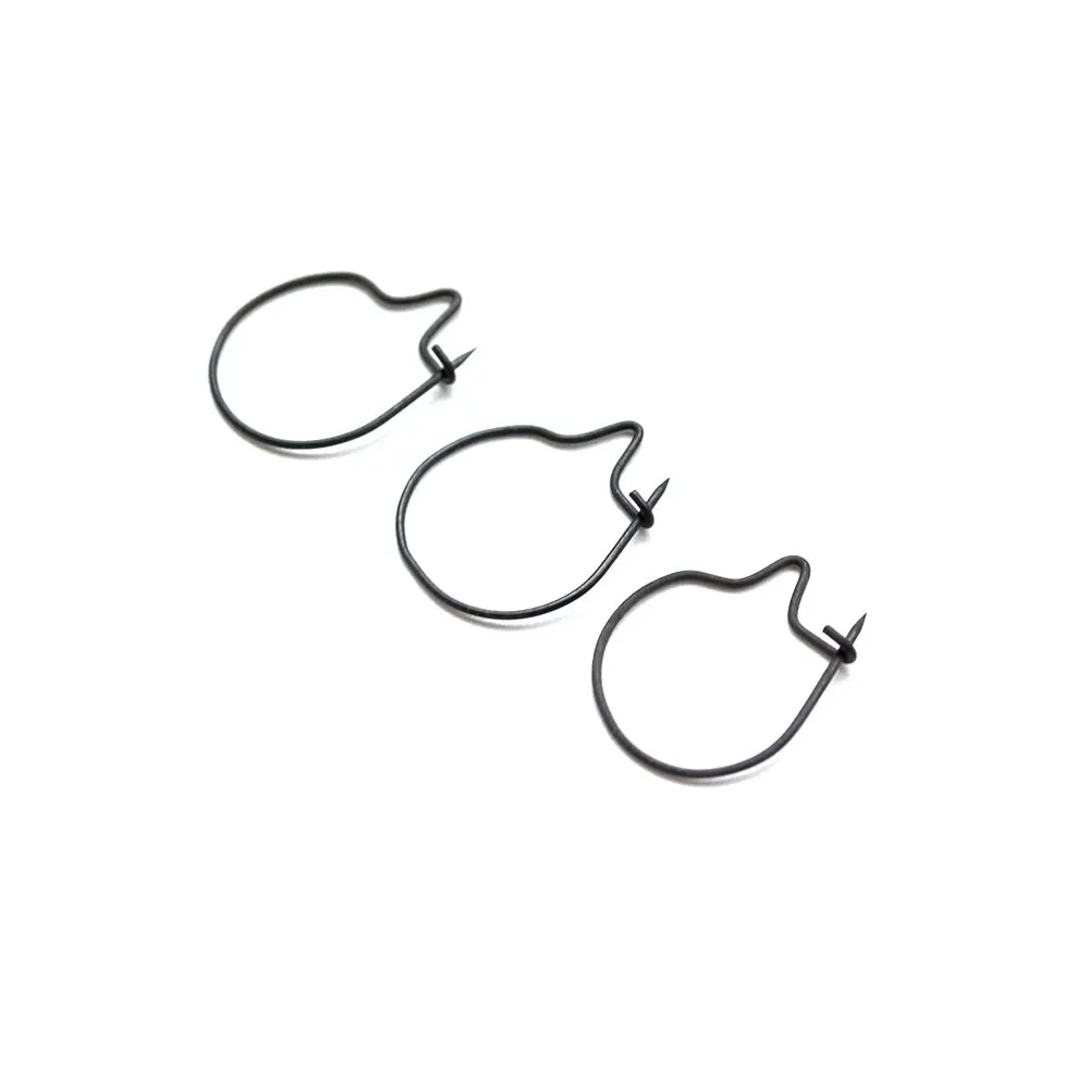 Hirisi 20 قطعة صيد سمك الشبوط معالجة يرقة كليب الكارب الصيد اكسسوارات ل الكارب الطعم 4 الحجم المتاحة AG023