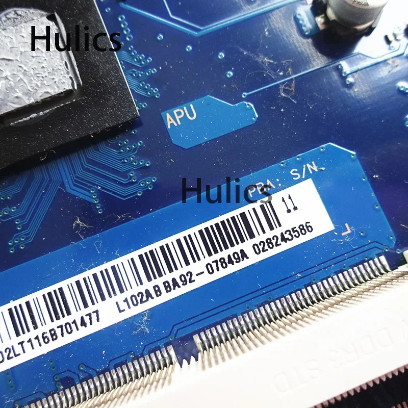 Hulics BA92-07849B BA92-07849A yang digunakan untuk Samsung NP-RV515 RV515 Motherboard Laptop DDR3 papan utama