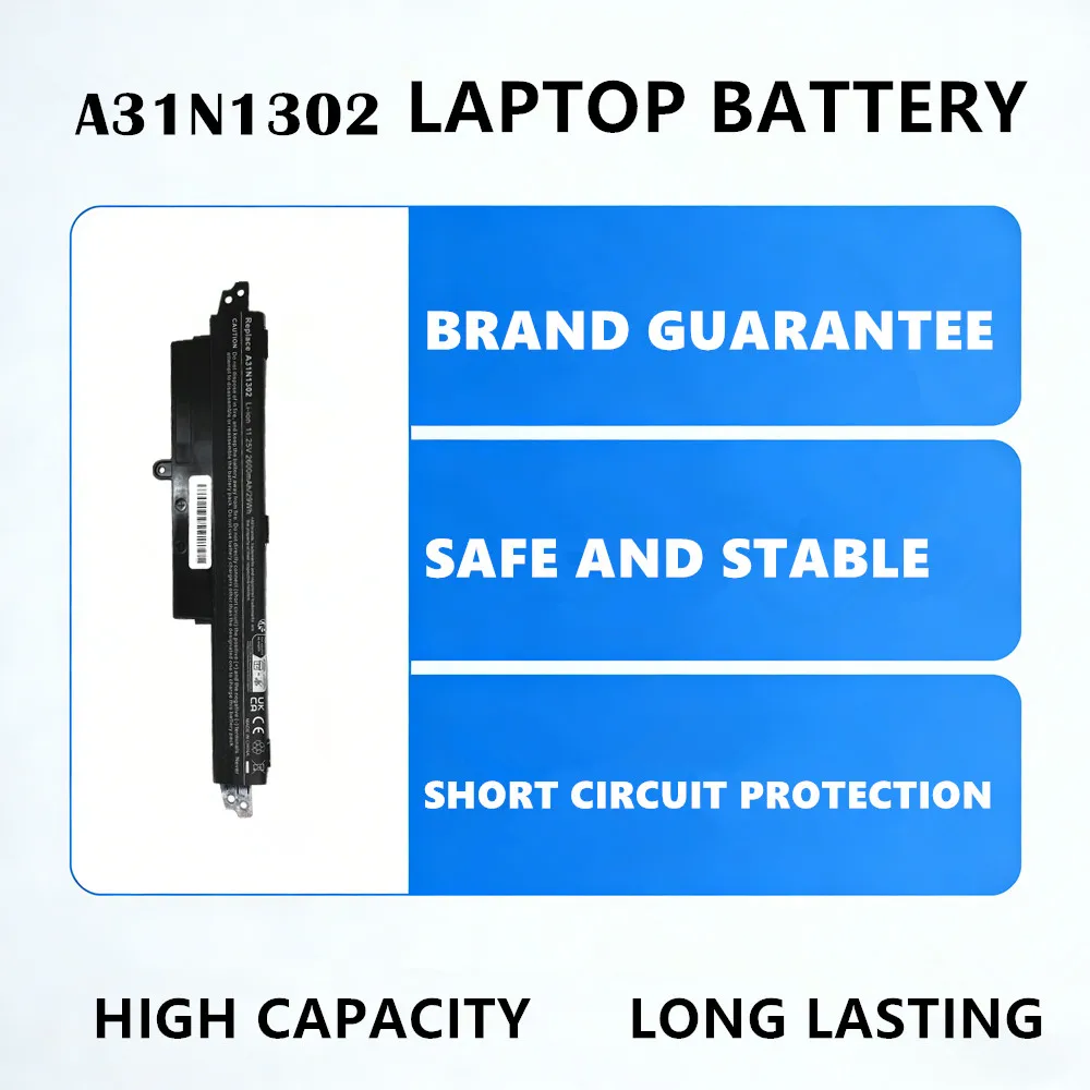 Replacement Battery A31N1302 for ASUS VivoBook 11.6