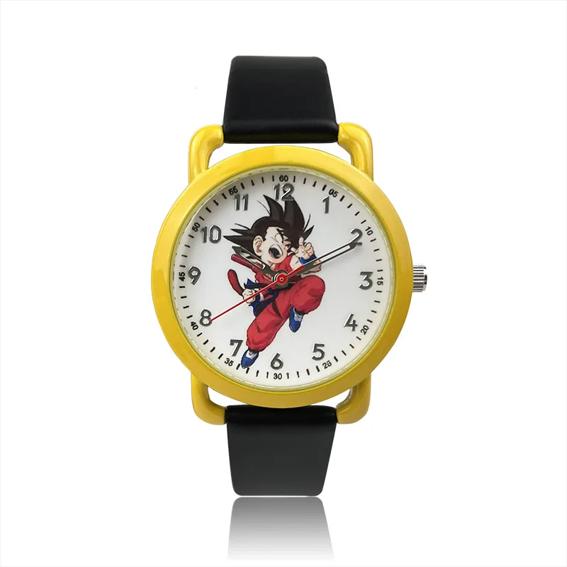 Reloj de Dragon Ball Anime Son Goku, reloj resistente al agua para niños, reloj electrónico de dibujos animados Kakarotto, juguete para niños, regalos Kawaii