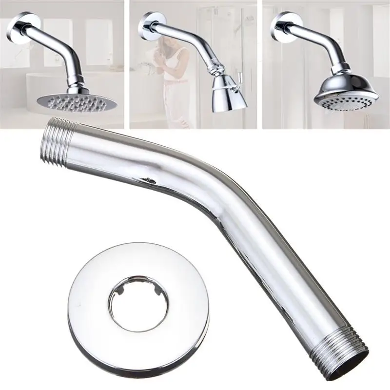 

Shower Stainless Steel Into The Wall Elbow Hotel Concealed Wall-mounted Rain Shower Elbow Arm Sprayed Into The Wall Accessories