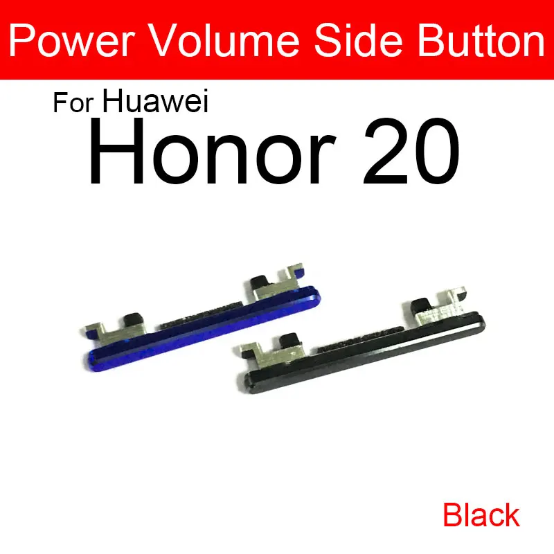 Power Volume Button Flex Ribbon Cable For Huawei Honor 9i 10 20 Lite Up Down Audio Control Button Replacement Repair Parts