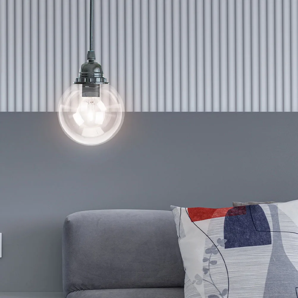

Glass Ball Lamp Shade Durable Stylish Ceiling Lamp Shade Home Glass Cover Decorative Light Pendant Light Cover Adornment