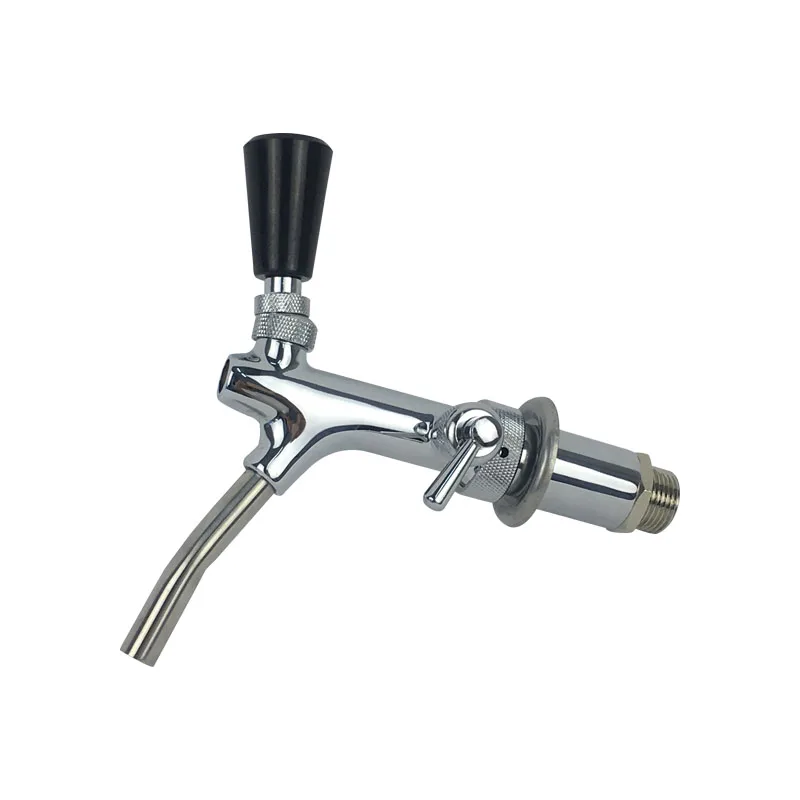 Grifo de cerveza de acero inoxidable 304 ajustable G5/8 con control de flujo de calidad superior