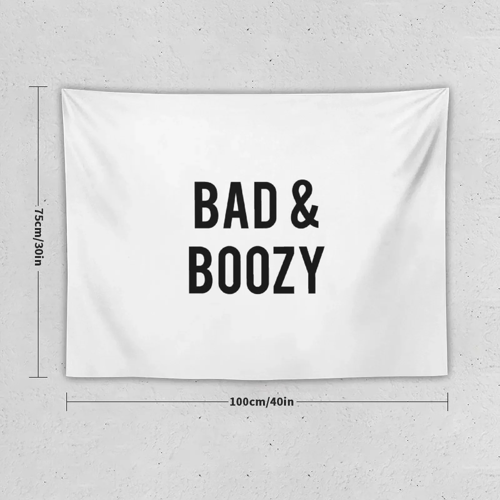 Bad and boozy Tapestry Home Supplies Tapete For The Wall On The Wall Room Decor Aesthetic Tapestry