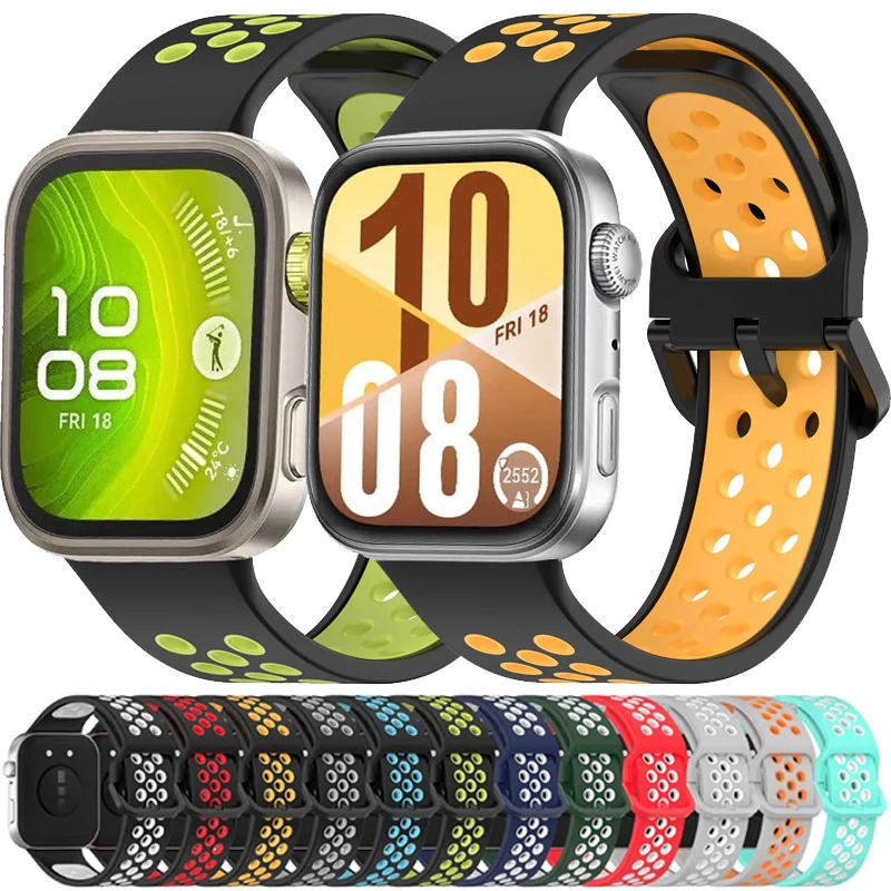 �y�Z�[�����z�\�t�g�V���R���X�g���b�v Huawei Watch Fit 3/4/5 �p �X�|�[�c�ʋC���u���X���b�g���X�g�o���h Huawei Watch Fit 5 Pro/4 Pro �����\