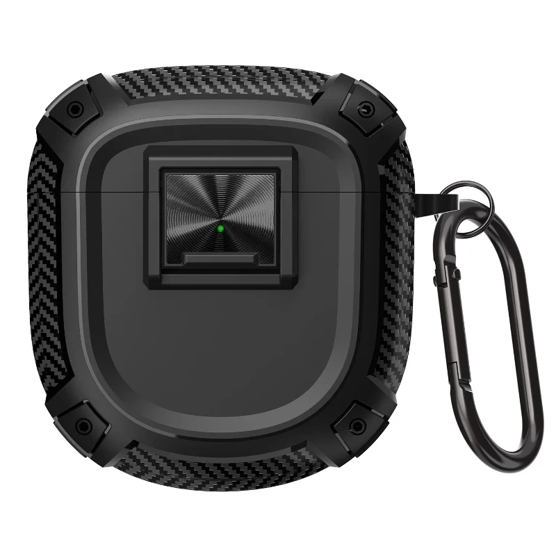 

Ergonomic Case with Pushbutton Switch and Carabiner For BOSE QuietComfort Earbuds Ⅱ/Ultra