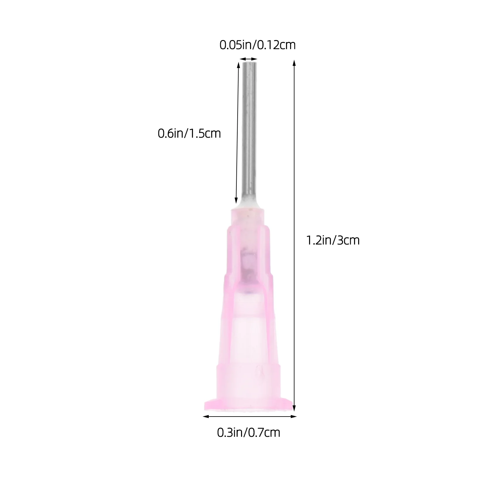 

100Pcs Replacement Dispensing Needles Rugged Blunt Tip for Industrial Sealing Lubricants Ink Fillers Liquid Transfer