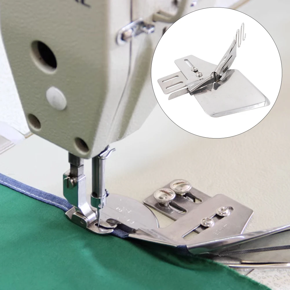 شقة آلة الخياطة الموثق الملحقات ، آلة الخياطة المنزلية ، مزدوجة أضعاف ، زاوية الموثق مرفق ، متفوقا أضعاف ، الشباك جهاز #3