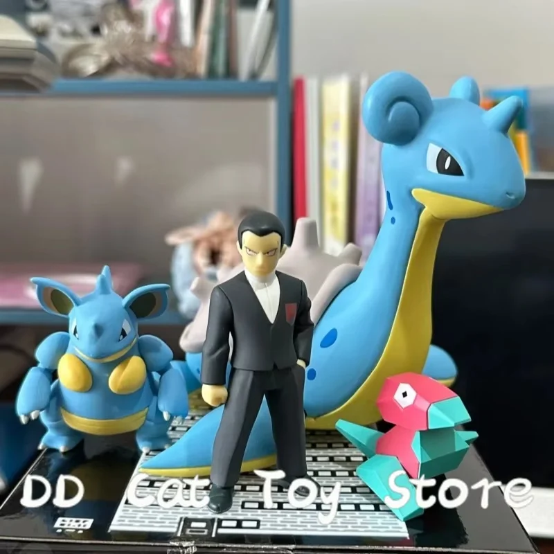 

In Stock Original Bandai Pokemon Scale World Onix Dragonite Vileplume Snorlax Arcanine Eeveelution Collectible Action Figure