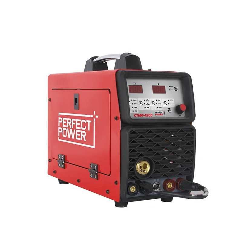 Plasma Cutter Air Plasma Cutting Machine Welder CTMG-4200 MIG MAG HF TIG MMA Welders 5 In 1 Inverter Cut Machine Perfect Power