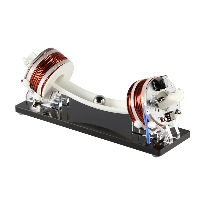 Pendule à petite boule en forme d'arc, accélération magnétique, modèle de jouet d'ornement de bureau créatif de haute technologie