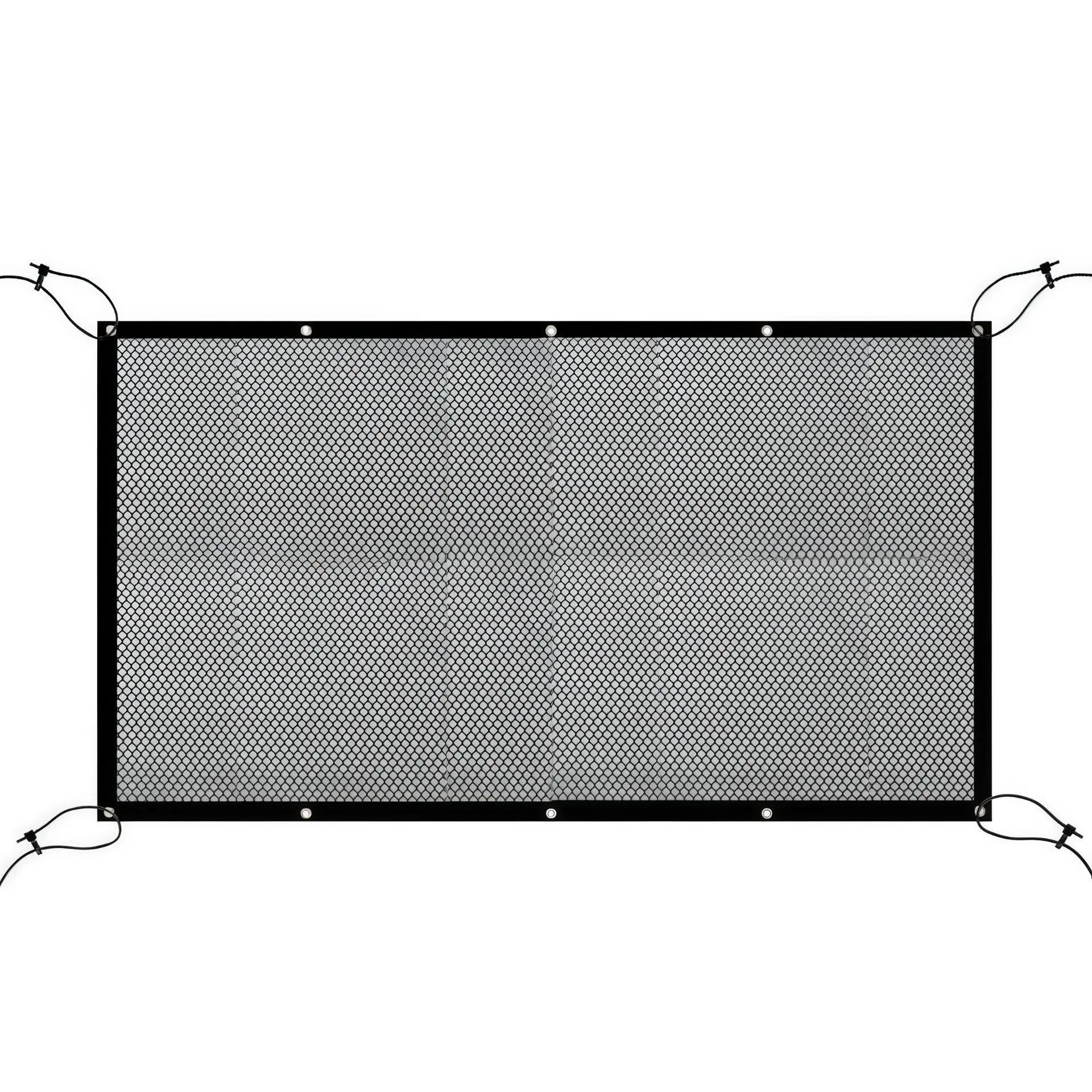 The rear part of the car pet isolation net is made of thicker material to prevent pets from scratching and running around, ensur