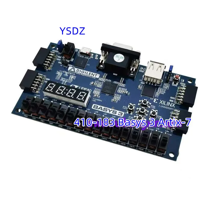 410-183 Basys 3 Artix-7 FPGA RISC-V Xilinx XUP Development board 100%New and Original