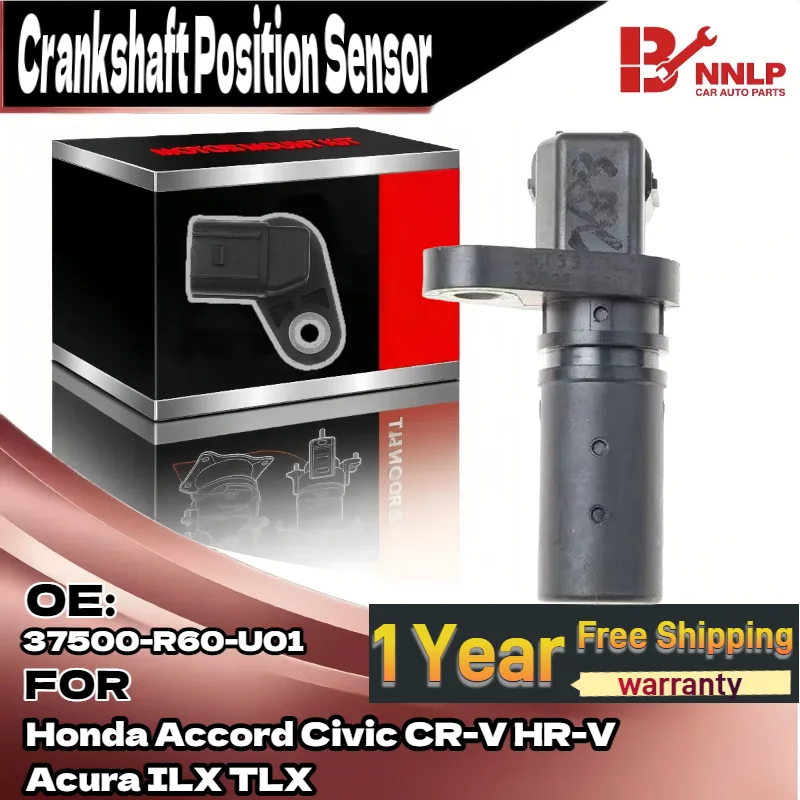 

Engine Crankshaft Position Sensor for Honda Accord Civic CR-V HR-V Acura ILX TLX 37500-R60-U01