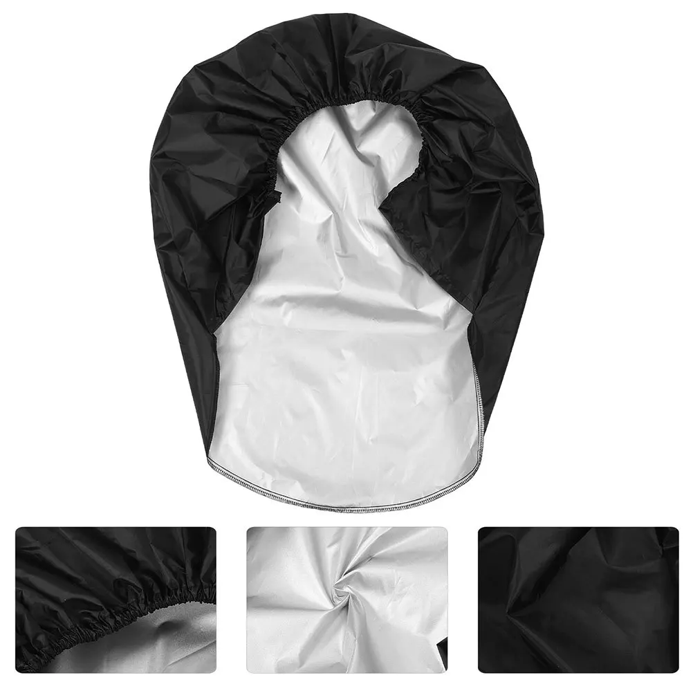 

2 шт. чехлов для шин для автофургонов, водонепроницаемых, с защитой от УФ-излучения, грязи, снега и дождя, для прицепов, кемперов, грузовиков, внедорожников, подходит для шин 27-29 дюймов, черный