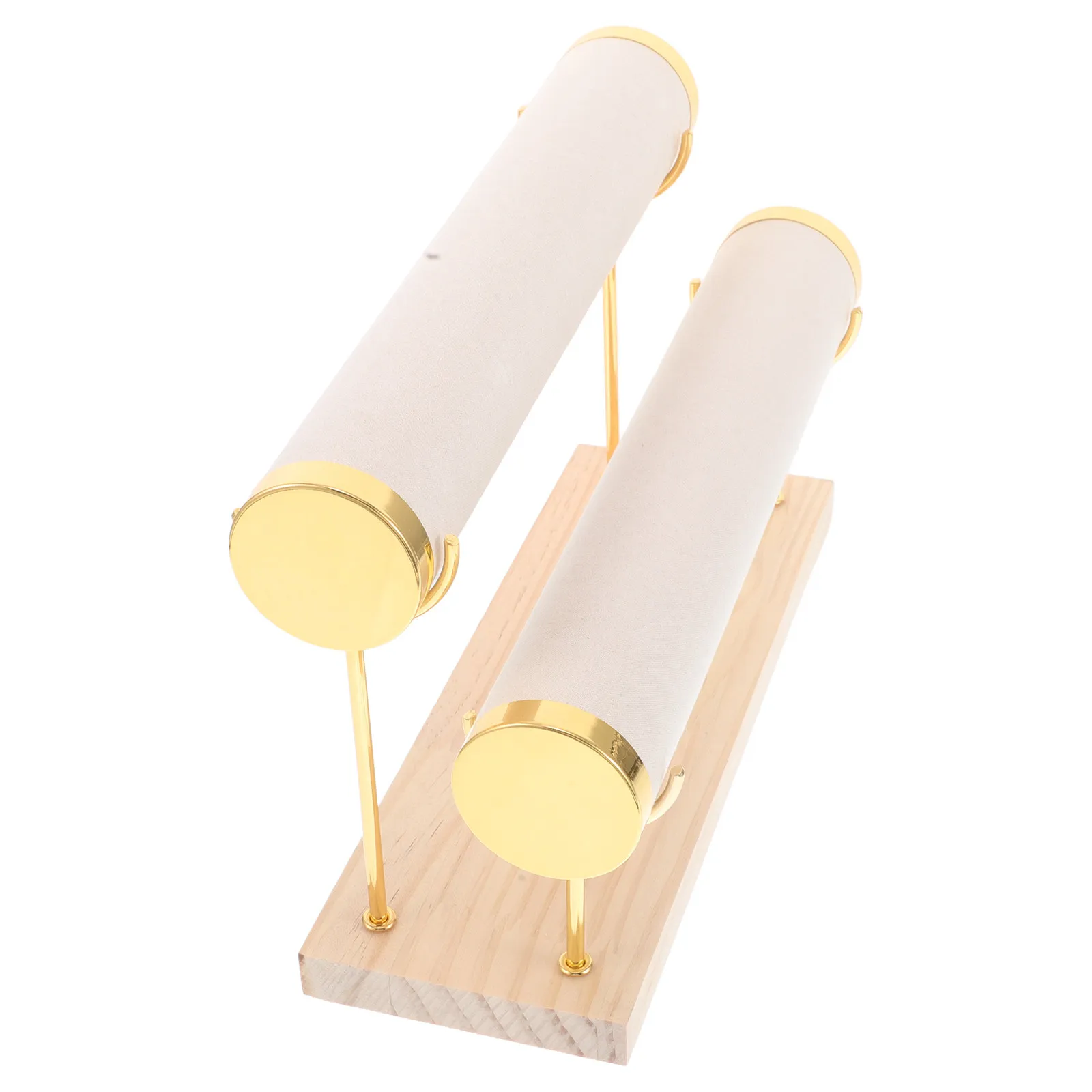 

Elegant Multi Tier Metal Jewelry Stand for Bracelets Watches Bangles Organizer Display Rack Compact Space Saving Minimalist Home
