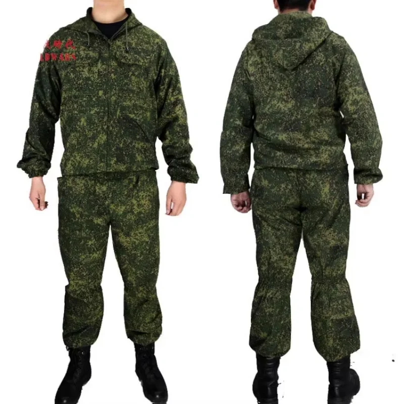 Tute da caccia tattiche da uomo Tuta da combattimento russa KMX Uniformi da tifoso Giacca da combattimento aviotrasportata Pantaloni Tute da caccia all'aperto Cappotti