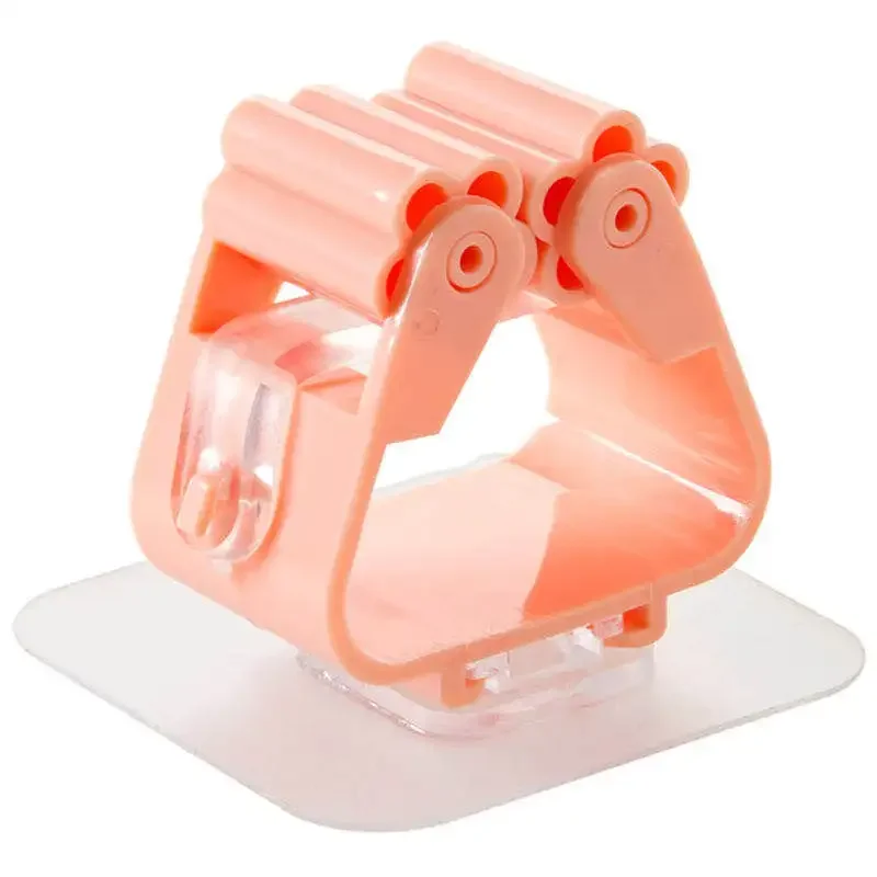 Wall Mounted Mop Broom Hanger Storage Rack Bathroom Holder Shower Hooks