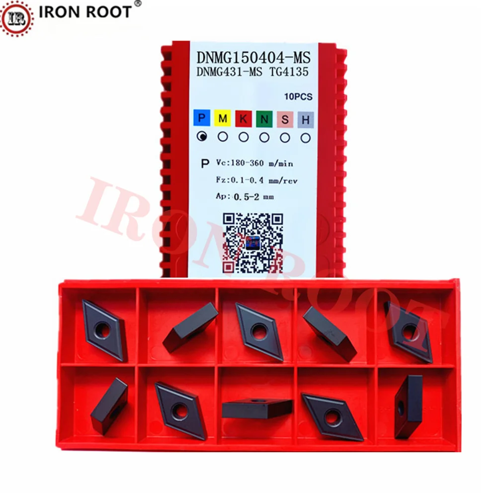 IRON ROOT DNMG150404,150408,150412-TM,MS TG4135 CNC Lathe Turning Tool Carbide Turning Tool Insert MDJNR MDQNR Tool Holder