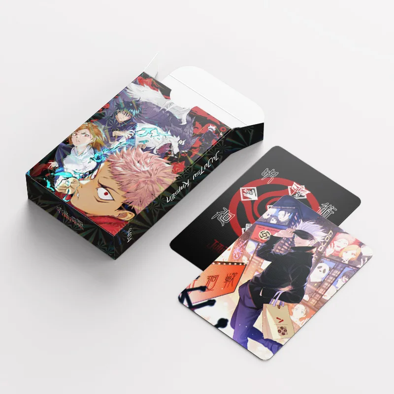 92Pcs/Set Anime Card Sticker Jujutsu Kaisen LOMO Card Photo Card For Fans Collection Gift Fans Gift Toys