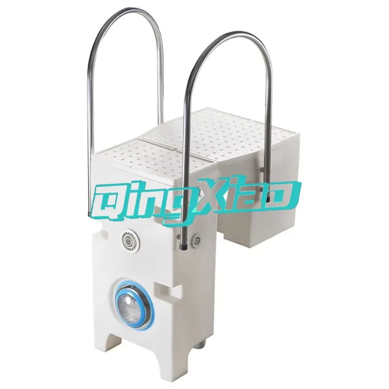 FN-04 Wall Mounted Integrated Pool Filter System With Handrail Circulation Pump Purification For Small Pool Household Fish Pond