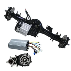 Cargo Trucks 72V Dc Motor And Differential Ev Electric Car Rear With Ev Conversion Kit