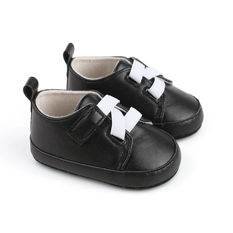 Fashion Baby Boys Girls Spring Autumn Soft Bottom Non-Slip Toddler Shoes Casual PU Breathable First Walkers Footwear Outdoors