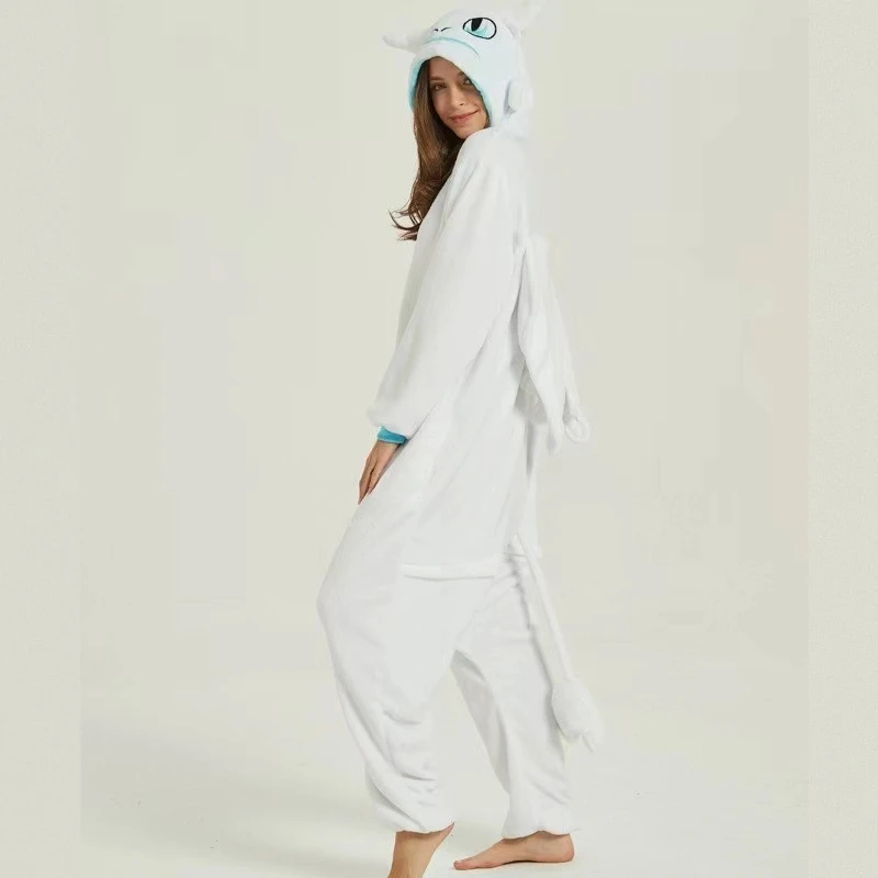 New 2025 How to Train Your Dragon Toothless Onesies Anime Cosplay Costume Pajamas Adults 1 Piece Pyjamas Sleepwea ★ ★ ★ ★