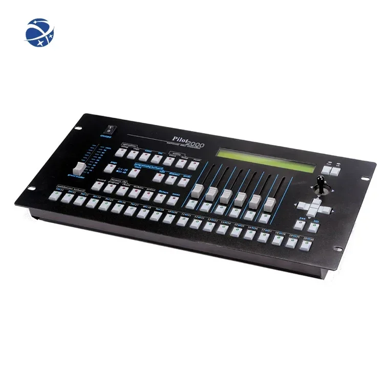 

Yunyi Stage Lighting Controller Pilot 2000 Dmx Signal Console Dj Controller Panel For Led Light