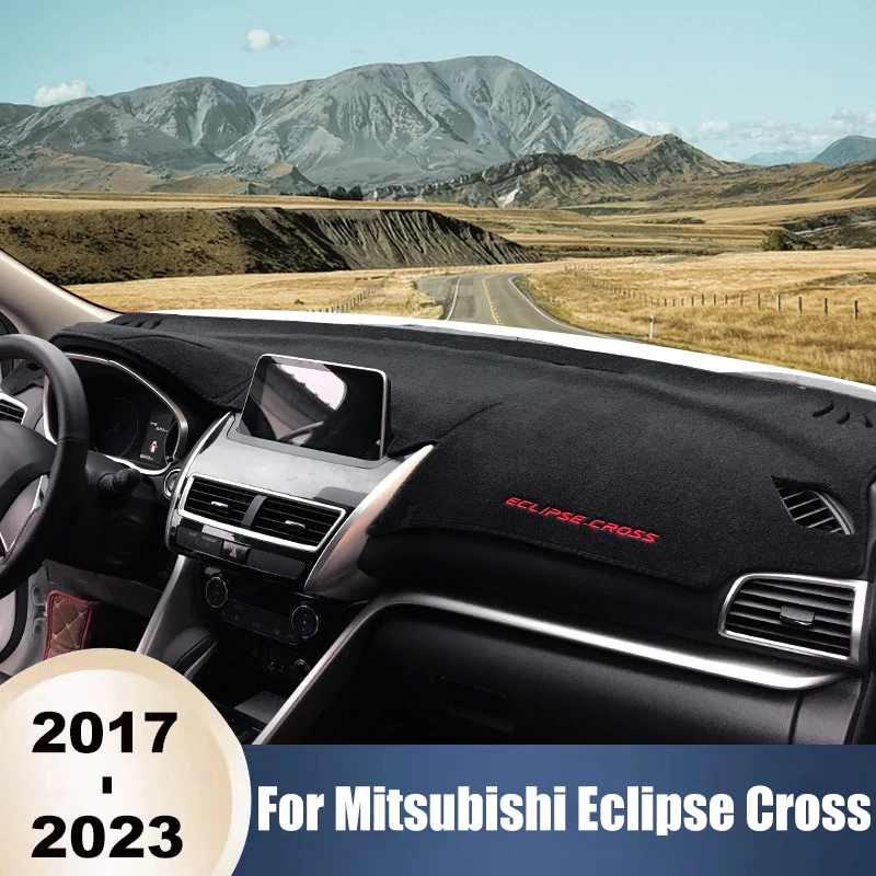 For Mitsubishi Eclipse Cross 2017 2018 2019 2020 2021 2022 2023 Car Dashboard Cover Dash Mat Sun Shade Non-slip Pad Accessories