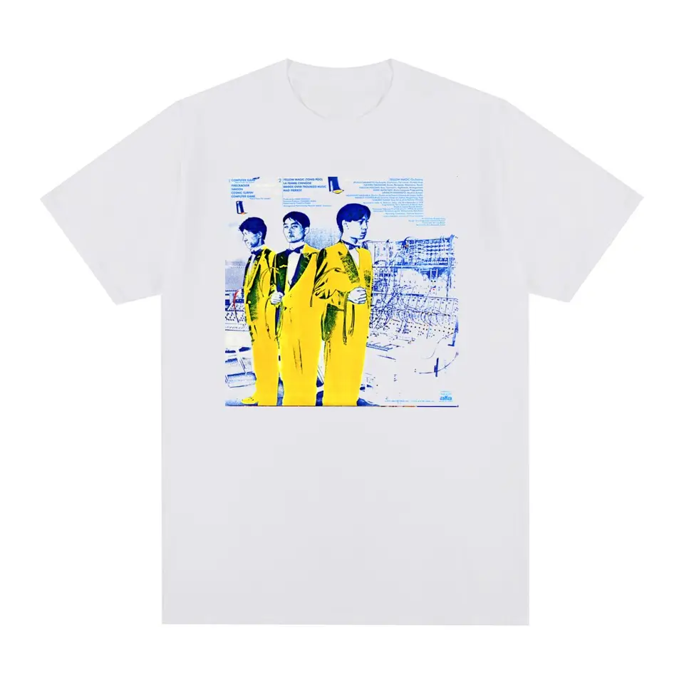YMO Yellow Magic Orchestra Vintage T-shirt synthpop japan