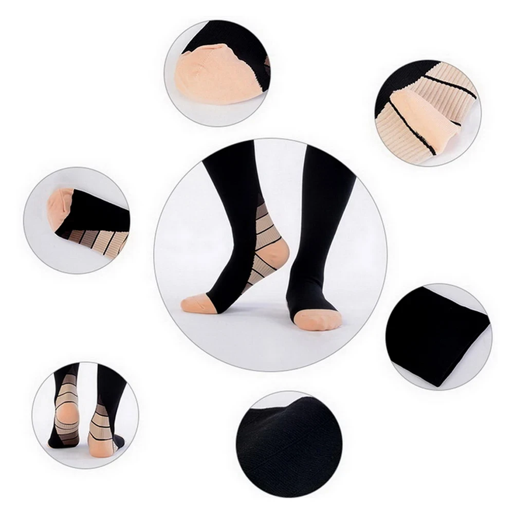 Football Compression Socks 20-30mmHg Women Pregnancy Varicose Vein Nurse Socks Men Running Basketball Cycling Nylon Sports Socks