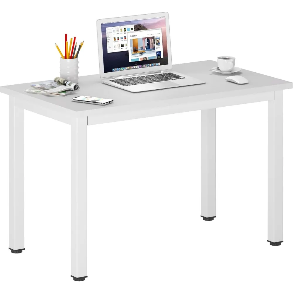

Computer Desk, 31.5 inch Modern Simple Desk Computer Table Study Writing Desk for Home Office, White