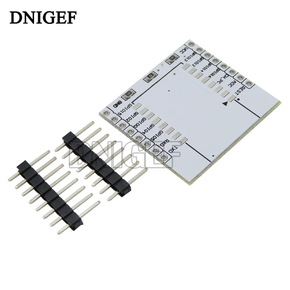 ESP8266 Seriële WIFI Module Adapter Plaat ESP8266 Wit Plint Geldt voor ESP-07\ESP-12E\ESP-12F Draadloze Board voor Arduino
