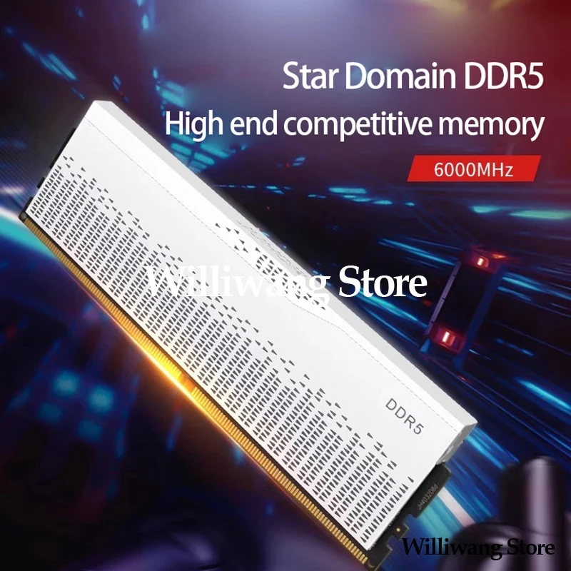 

Original JUHOR DDR5 16G 5600 6000 32G 24G 48G Strip Desktop DDR5 5600 16G Computer Memory Module DDR5 6000 48G(24Gx2)