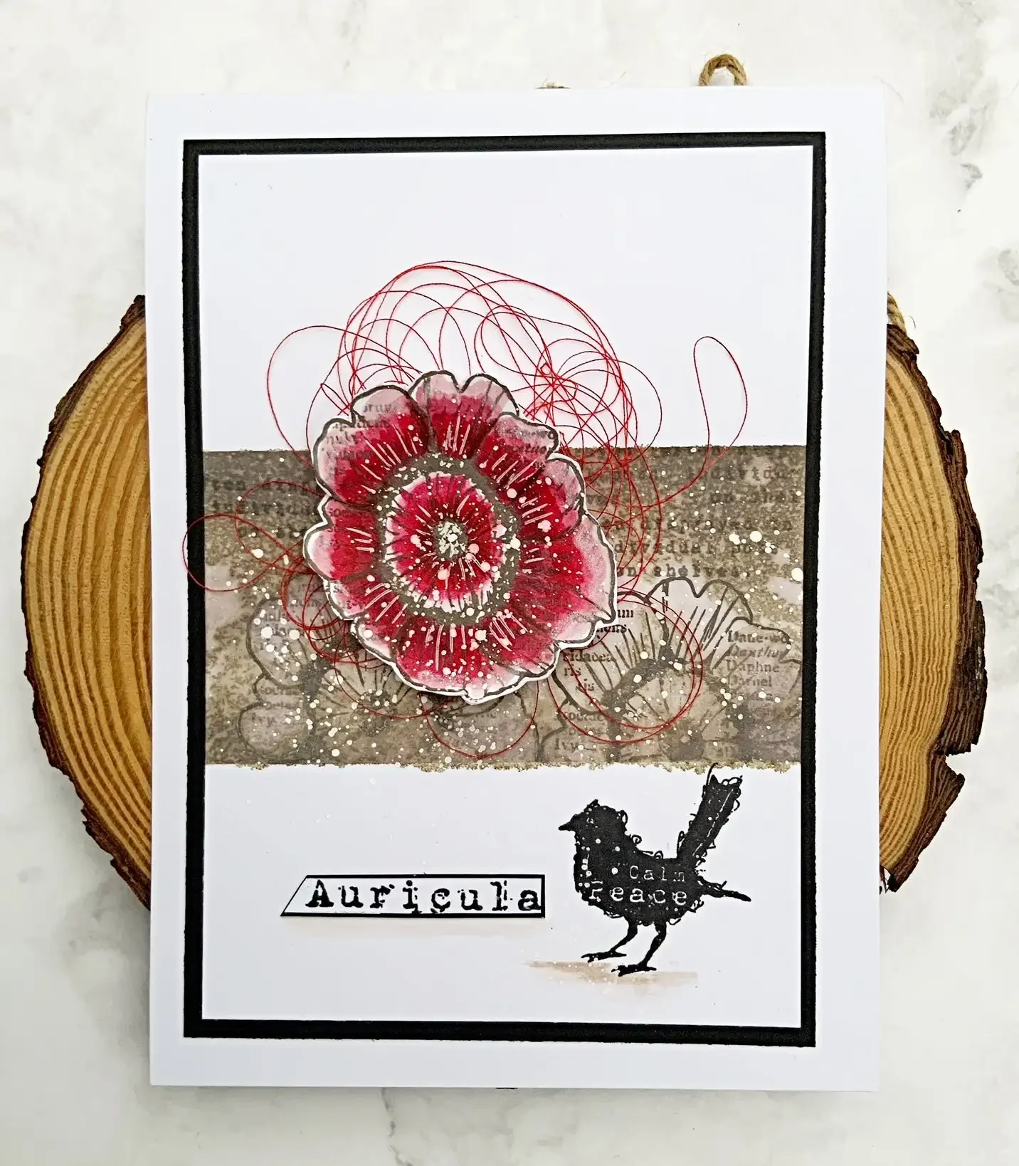 Flowers Stained with Ink Are Even More Special New 2026 Metal Cut Stencil and Clear Stamps Scrap Booking to Make Paper Engraving