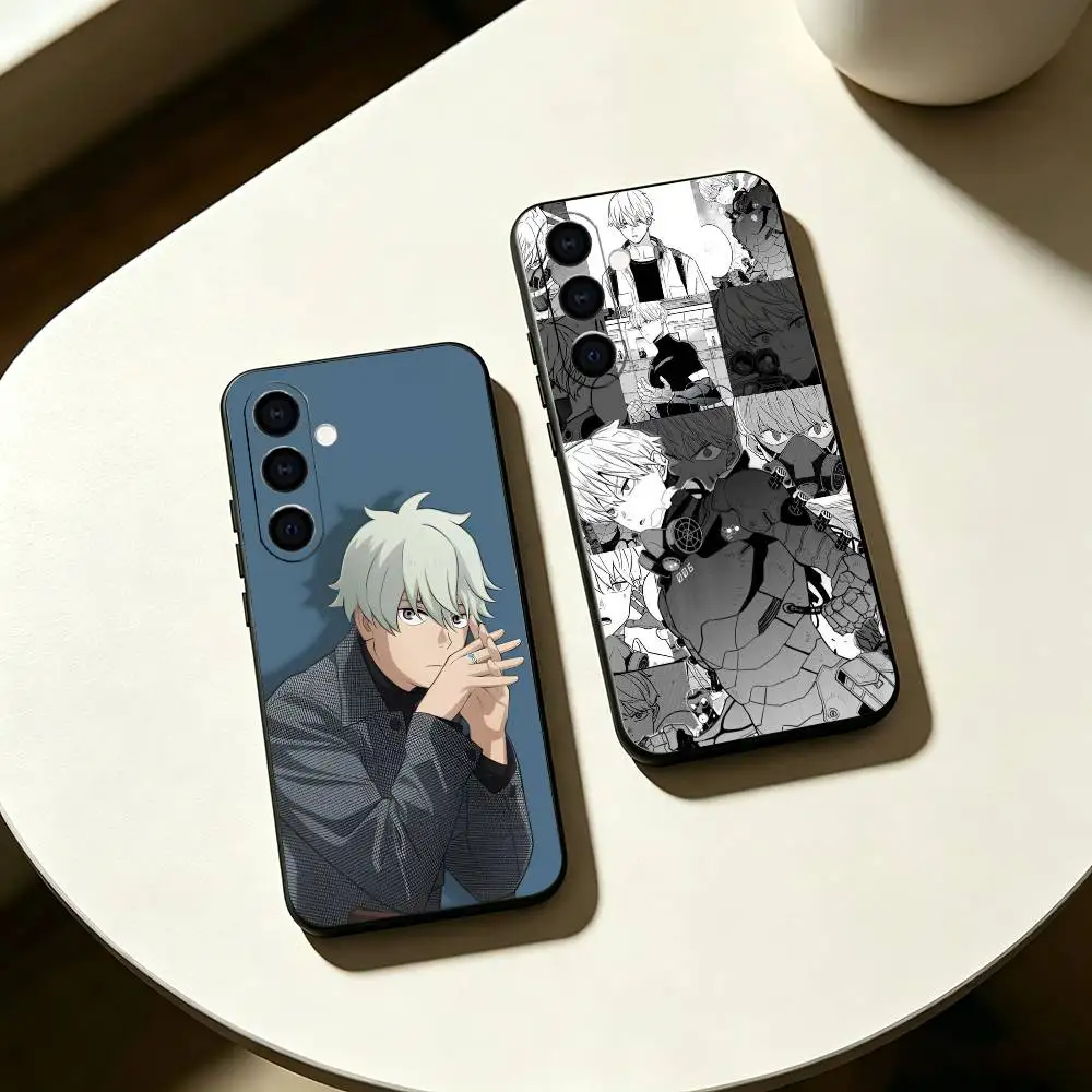 Funda de teléfono Warrior No.6 I-Ichikawa Reno para Samsung Galaxy A73,A72,A71,A70,A53,A52,A51, funda negra de silicona suave