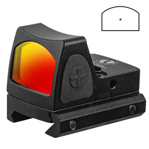 RMR Red Dot Sight with Various Personalized Color Options, Compatible with 20mm Wide Rail,outdooroptical Accessory for Toymodels