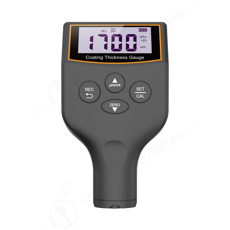 High Precision ABS Car Paint Coating Thickness Tester, Magnetic & Non‑Magnetic Segment LCD Display Measuring Gauge