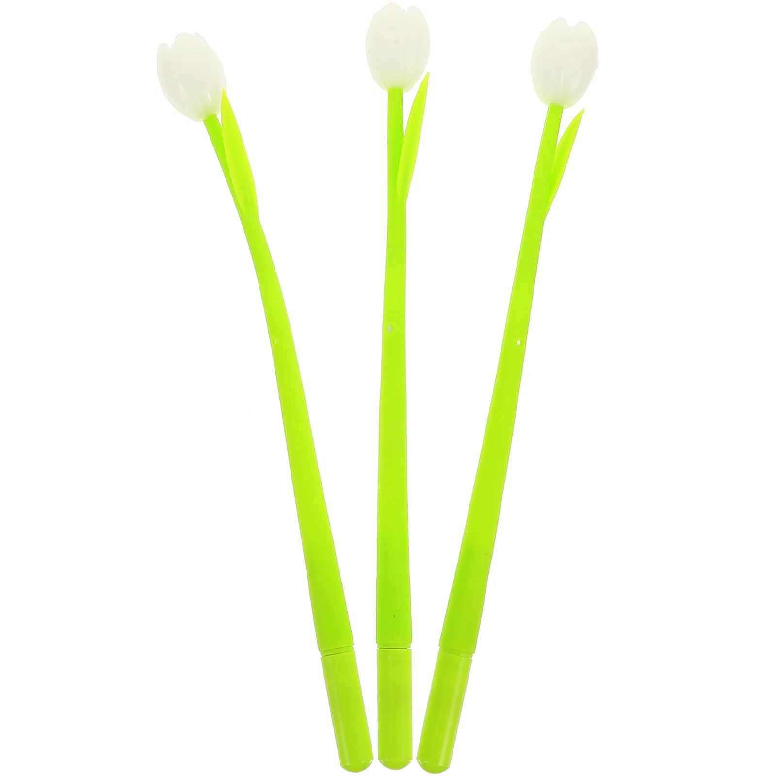 

3 Pcs Succulent Pen Pens Novelty Plants Bulk Cute Silicone Stationary