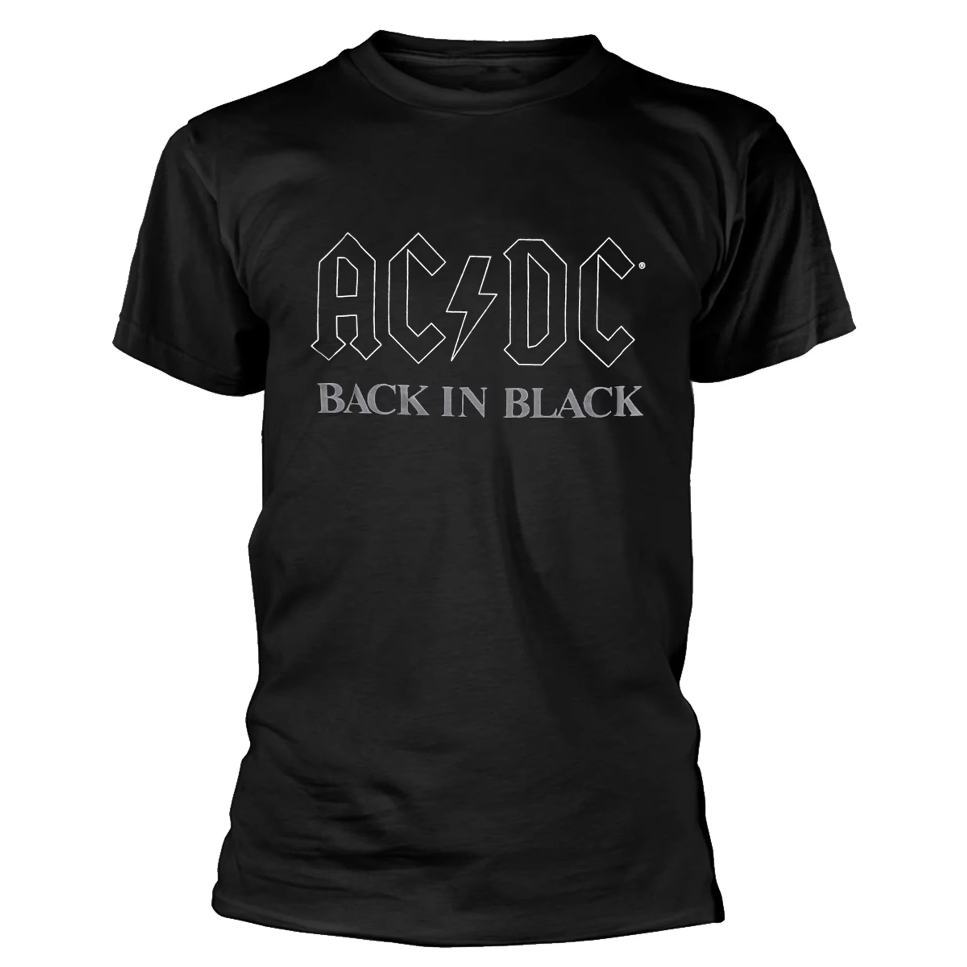 

ACDC Назад в черной футболке Мужчины Женщины Хлопковые футболки с короткими рукавами Ретро Хип-хоп Рок-группа Топы Брендовая футболка Летняя мужская одежда