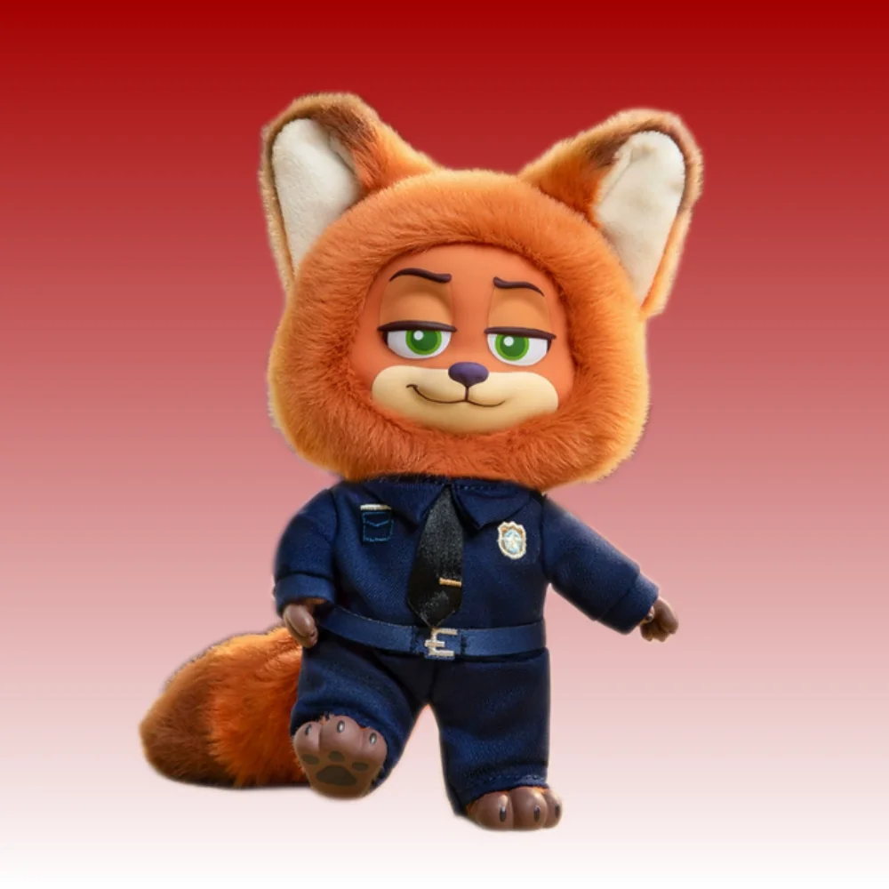 Zootopia صندوق أعمى لطيف نيك جودي عمل الشكل Zootopia الفينيل أفخم دمية صندوق غامض شخصيات كرتونية الكرتون جمع لعبة مجسمة