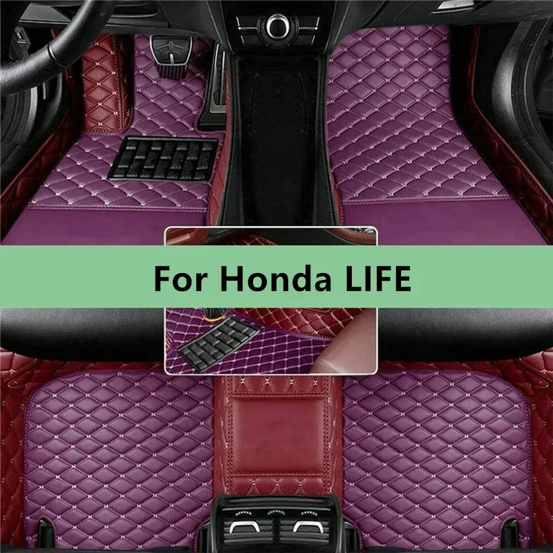 Maßgeschneiderte Auto-Fußmatten für Honda LIFE 2021 2022 2023. Fußmatten für Auto, Herren, Damen, Autozubehör