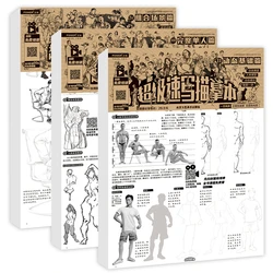 George Bridgman Human Body Structure Sketchbook Sketching Copy Book Dynamic Decomposition Figures Scene Combination Sketchbook