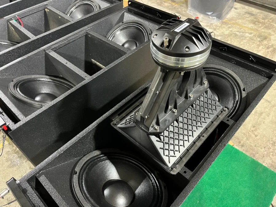 Professional Dual 10‑Inch Line Array Speaker, Waterproof Neodymium PA System for Outdoor Live Events Wedding Stage Show - view 3